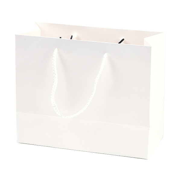 PandaHall Rectangle Paper Bags with Rope Handles, for Gift Bags and Shopping Bags, White, 22x10x18cm Paper Rectangle White
PandaHall Rectangle Paper Bags with Rope Handles, for Gift Bags and Shopping Bags, White, 22x10x18cm Paper Rectangle White