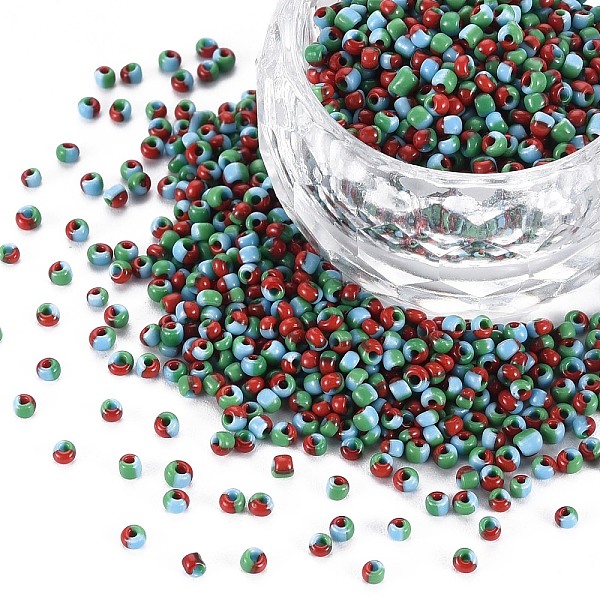 PandaHall 12/0 Glass Seed Beads, Opaque Colours Seep, Light Sky Blue, 2mm, hole: 0.8mm Glass Blue
PandaHall 12/0 Glass Seed Beads, Opaque Colours Seep, Light Sky Blue, 2mm, hole: 0.8mm Glass Blue