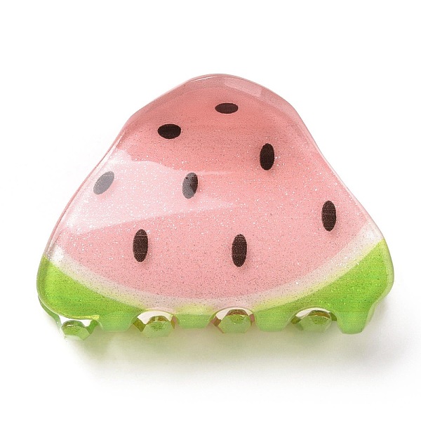 PandaHall Watermelon Pattern Acrylic Claw Hair Clips, Hair Accessories for Girls, Pink, 35x50x34mm Acrylic Pink
PandaHall Watermelon Pattern Acrylic Claw Hair Clips, Hair Accessories for Girls, Pink, 35x50x34mm Acrylic Pink