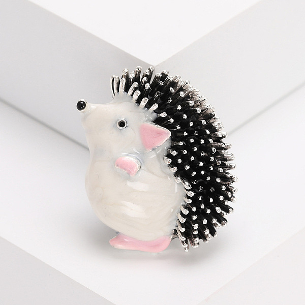 PandaHall Alloy Brooches, Enamel Pin, Jewely for Women, Hedgehog, Silver, 36x29mm Alloy+Enamel Hedgehog
PandaHall Alloy Brooches, Enamel Pin, Jewely for Women, Hedgehog, Silver, 36x29mm Alloy+Enamel Hedgehog