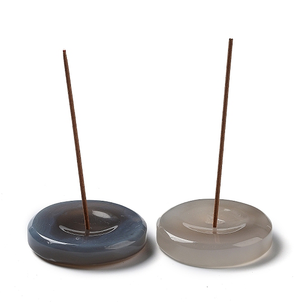 PandaHall Natural Grey Agate Incense Burners, Incense Holders, Home Office Teahouse Zen Buddhist Supplies, Flat Round, 55x12mm, Hole: 2mm...
PandaHall Natural Grey Agate Incense Burners, Incense Holders, Home Office Teahouse Zen Buddhist Supplies, Flat Round, 55x12mm, Hole: 2mm...
