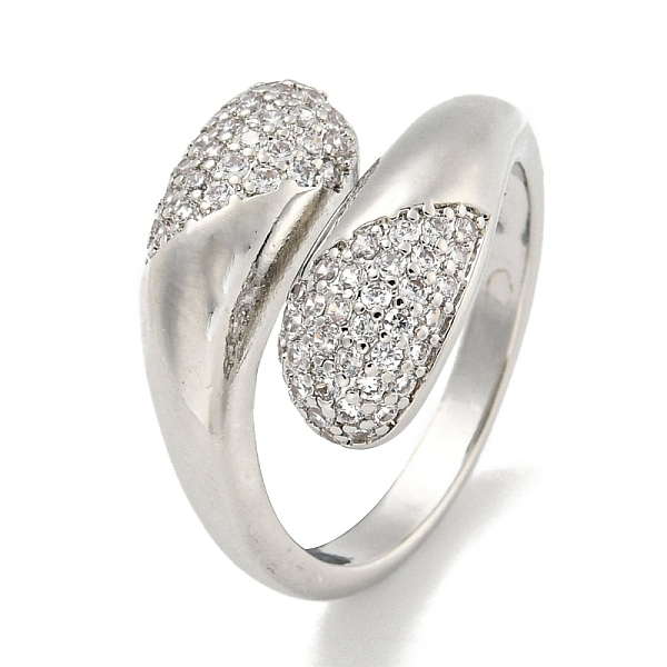 PandaHall Brass Micro Pave Cubic Zirconia Cuff Ring, Teardrop Open Ring for Women, Cadmium Free & Lead Free, Long-Lasting Plated, Platinum..., Clear
PandaHall Brass Micro Pave Cubic Zirconia Cuff Ring, Teardrop Open Ring for Women, Cadmium Free & Lead Free, Long-Lasting Plated, Platinum..., Clear