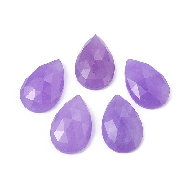 PandaHall Natural Jade Cabochons, Faceted, Teardrop, Dyed, Lilac, 25x16x6mm Jade Teardrop Purple
PandaHall Natural Jade Cabochons, Faceted, Teardrop, Dyed, Lilac, 25x16x6mm Jade Teardrop Purple