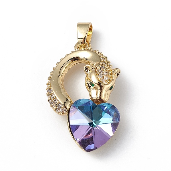 PandaHall Real 18K Gold Plated Rack Plating Brass Micro Pave Clear Cubic Zirconia Pendants, with Glass, Long-Lasting Plated, Cadmium Free &...
PandaHall Real 18K Gold Plated Rack Plating Brass Micro Pave Clear Cubic Zirconia Pendants, with Glass, Long-Lasting Plated, Cadmium Free &...