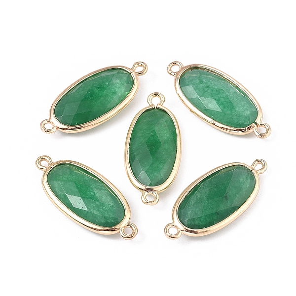 PandaHall Natural Moss Agate Links connectors, with Brass Findings, Faceted, Oval, Golden, 28~28.5x12x5mm, Hole: 1.6mm Moss Agate Oval
PandaHall Natural Moss Agate Links connectors, with Brass Findings, Faceted, Oval, Golden, 28~28.5x12x5mm, Hole: 1.6mm Moss Agate Oval