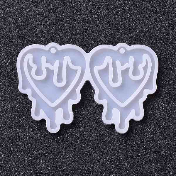 PandaHall Halloween Theme DIY Pendant Silicone Molds, for Earring Making, Resin Casting Molds, For UV Resin, Epoxy Resin Jewelry Making..., White
PandaHall Halloween Theme DIY Pendant Silicone Molds, for Earring Making, Resin Casting Molds, For UV Resin, Epoxy Resin Jewelry Making..., White