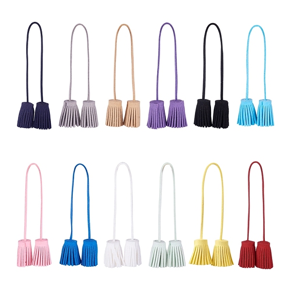 PandaHall Givenny-EU 12Pcs 12 Color Double-end Velvet Tassels Pendant, DIY Craft Hang Decorations Accessories, Mixed Color, 240x2.5mm, 12..., Multicolor
PandaHall Givenny-EU 12Pcs 12 Color Double-end Velvet Tassels Pendant, DIY Craft Hang Decorations Accessories, Mixed Color, 240x2.5mm, 12..., Multicolor