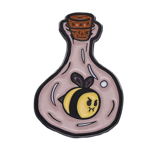 PandaHall Enamel Pins, Black Alloy Cartoon Badge for Backpack Clothes, Bottle, Bees, 30x19mm Alloy+Enamel Bees
PandaHall Enamel Pins, Black Alloy Cartoon Badge for Backpack Clothes, Bottle, Bees, 30x19mm Alloy+Enamel Bees