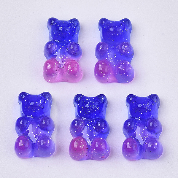 PandaHall Transparent Resin Cabochons, with Glitter Powder, Two Tone, Bear, Blue, 18x11x8mm Resin Bear Blue
PandaHall Transparent Resin Cabochons, with Glitter Powder, Two Tone, Bear, Blue, 18x11x8mm Resin Bear Blue