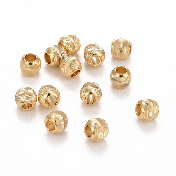 PandaHall Eco-Friendly Brass Cat Eye Beads, Large Hole Beads, Long-Lasting Plated, Lead Free & Cadmium Free, Real 24K Gold Plated, 5x4mm...
PandaHall Eco-Friendly Brass Cat Eye Beads, Large Hole Beads, Long-Lasting Plated, Lead Free & Cadmium Free, Real 24K Gold Plated, 5x4mm...
