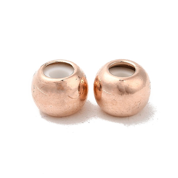 PandaHall Brass Beads, with Rubber Inside, Slider Beads, Stopper Beads, Real 18K Gold Plated, 4.5x6mm, Hole: 2mm Brass Round
PandaHall Brass Beads, with Rubber Inside, Slider Beads, Stopper Beads, Real 18K Gold Plated, 4.5x6mm, Hole: 2mm Brass Round