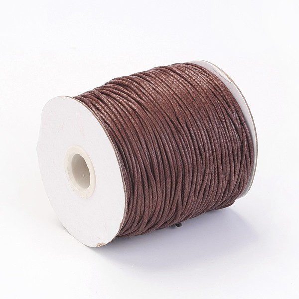PandaHall Waxed Cotton Thread Cords, Saddle Brown, 1.5mm, about 100yards/roll(300 feet/roll) Waxed Cotton Cord Round Brown
PandaHall Waxed Cotton Thread Cords, Saddle Brown, 1.5mm, about 100yards/roll(300 feet/roll) Waxed Cotton Cord Round Brown