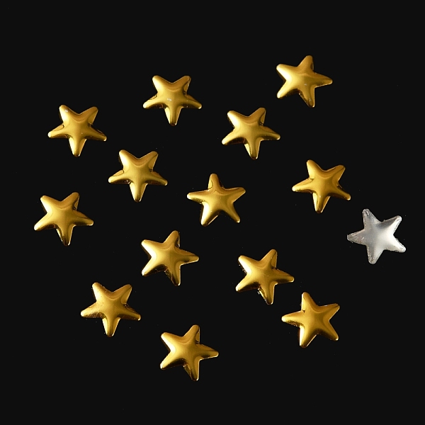 PandaHall Aluminum Hotfix Iron On Star Studs, Flat Back Star Studs, Flatback Glue on Studs, Gold, 6x6mm, 7000pcs/bag Alloy Star Gold
PandaHall Aluminum Hotfix Iron On Star Studs, Flat Back Star Studs, Flatback Glue on Studs, Gold, 6x6mm, 7000pcs/bag Alloy Star Gold