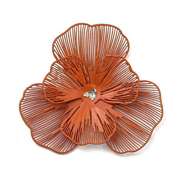 PandaHall Spray Printed 430 Stainless Steel Bead Caps, Flower, Chocolate, 45x48x5~7mm, Hole: 0.9mm 430 Stainless Steel Brown
PandaHall Spray Printed 430 Stainless Steel Bead Caps, Flower, Chocolate, 45x48x5~7mm, Hole: 0.9mm 430 Stainless Steel Brown