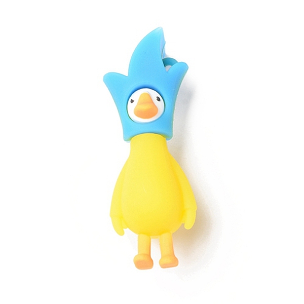 PandaHall Opaque Resin Cute Duck Big Pendants, Duck Doll Charms, Sky Blue, 70x25x30mm, Hole: 3mm Resin Duck
PandaHall Opaque Resin Cute Duck Big Pendants, Duck Doll Charms, Sky Blue, 70x25x30mm, Hole: 3mm Resin Duck