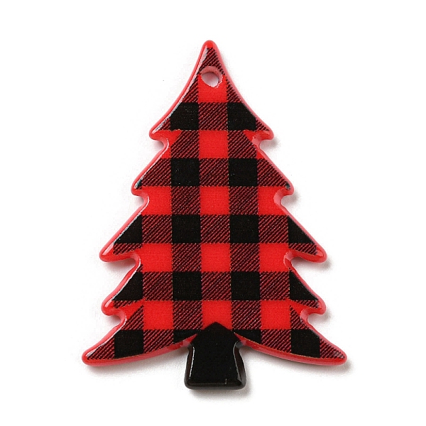 PandaHall Christmas Theme Acrylic Pendants, Christmas Tree, Tartan, Red, 38.5x28x2.5mm, Hole: 1.6mm Acrylic Christmas Tree Red
PandaHall Christmas Theme Acrylic Pendants, Christmas Tree, Tartan, Red, 38.5x28x2.5mm, Hole: 1.6mm Acrylic Christmas Tree Red