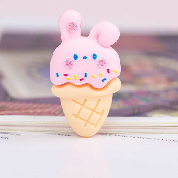 PandaHall Easter Rabbit Theme Opaque Resin Cabochons, Pearl Pink, Ice Cream Pattern, 30x16mm Resin Ice Cream
PandaHall Easter Rabbit Theme Opaque Resin Cabochons, Pearl Pink, Ice Cream Pattern, 30x16mm Resin Ice Cream