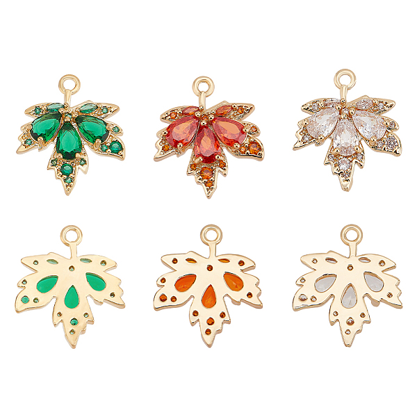PandaHall BENECREAT Real 18K Gold Platinum Plated Bee Charms Pendants for DIY Jewelry Making Brass+Cubic Zirconia Leaf Multicolor
PandaHall BENECREAT Real 18K Gold Platinum Plated Bee Charms Pendants for DIY Jewelry Making Brass+Cubic Zirconia Leaf Multicolor