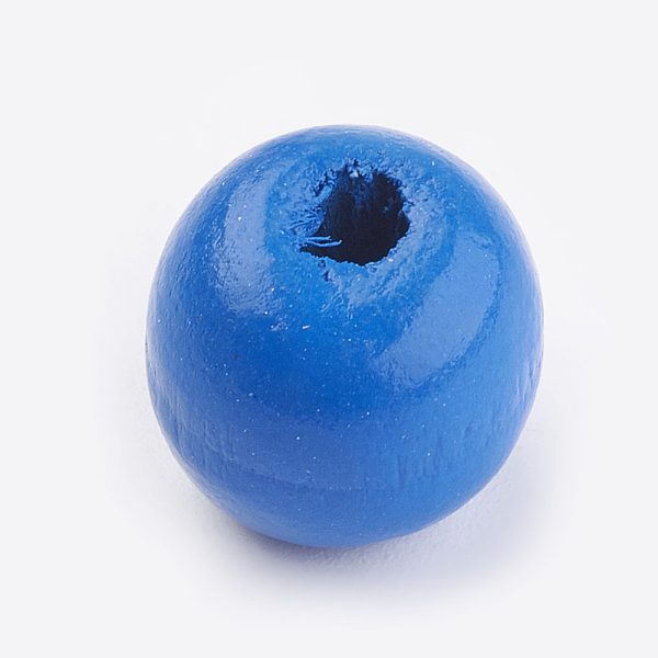PandaHall Natural Wood Beads, Dyed, Round, Dodger Blue, 14x13mm, Hole: 3.5~4.5mm, about 680pcs/500g Wood Round Blue
PandaHall Natural Wood Beads, Dyed, Round, Dodger Blue, 14x13mm, Hole: 3.5~4.5mm, about 680pcs/500g Wood Round Blue