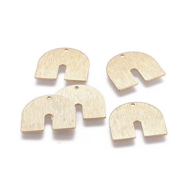 PandaHall Brass Pendants, Horseshoe, Raw(Unplated), 15.5x17x0.6mm, Hole: 1.2mm Brass Others
PandaHall Brass Pendants, Horseshoe, Raw(Unplated), 15.5x17x0.6mm, Hole: 1.2mm Brass Others