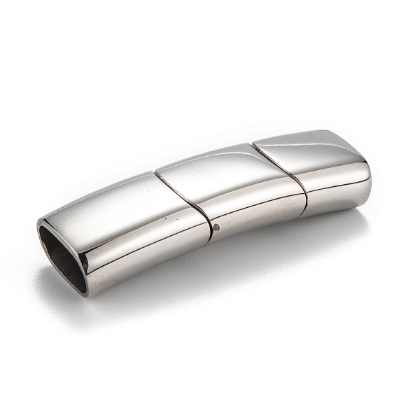 PandaHall 316 Surgical Stainless Steel Magnetic Clasps with Glue-in Ends, Rectangle, Stainless Steel Color, 44x14x8mm, Hole: 6x12mm 316...
PandaHall 316 Surgical Stainless Steel Magnetic Clasps with Glue-in Ends, Rectangle, Stainless Steel Color, 44x14x8mm, Hole: 6x12mm 316...