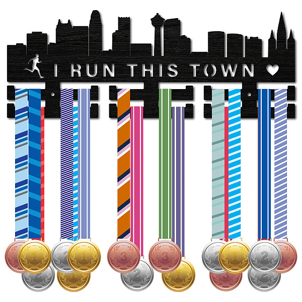 PandaHall CREATCABIN Running Medal Holder Display Medal Hangers Sports Rack Hanging Over 30 Medals Wood Medal Organizer Frame for Wall Mount..., Black
PandaHall CREATCABIN Running Medal Holder Display Medal Hangers Sports Rack Hanging Over 30 Medals Wood Medal Organizer Frame for Wall Mount..., Black