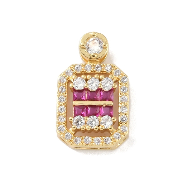 PandaHall Rack Plating Brass Micro Pave Cubic Zirconia Pendants, Long-Lasting Plated, Lead Free & Cadmium Free, Real 18K Gold Plated..., Pink
PandaHall Rack Plating Brass Micro Pave Cubic Zirconia Pendants, Long-Lasting Plated, Lead Free & Cadmium Free, Real 18K Gold Plated..., Pink