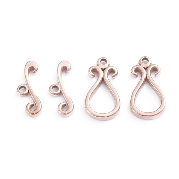 PandaHall Ion Plating(IP) 304 Stainless Steel Toggle Clasps, Teardrop, Rose Gold, teardrop,: 18.5x9.5x2.5mm, Hole: 1.5mm, Bar...
PandaHall Ion Plating(IP) 304 Stainless Steel Toggle Clasps, Teardrop, Rose Gold, teardrop,: 18.5x9.5x2.5mm, Hole: 1.5mm, Bar...