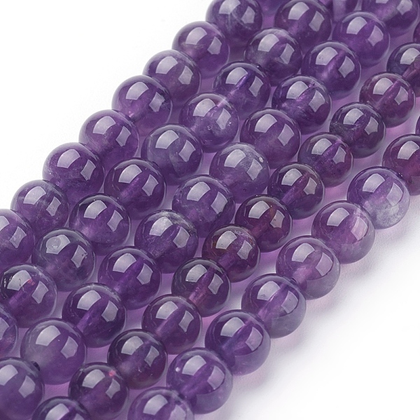 PandaHall Natural Amethyst Beads Strands, Round, 6mm, Hole: 1mm, about 32pcs/strand, 7.6 inch Amethyst Round
PandaHall Natural Amethyst Beads Strands, Round, 6mm, Hole: 1mm, about 32pcs/strand, 7.6 inch Amethyst Round