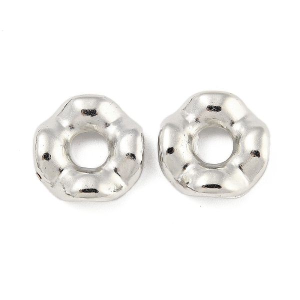 PandaHall CCB Plastic European Beads, Large Hole Beads, Flat Round, Platinum, 13x3.5mm, Hole: 4.5mm Plastic Flat Round
PandaHall CCB Plastic European Beads, Large Hole Beads, Flat Round, Platinum, 13x3.5mm, Hole: 4.5mm Plastic Flat Round