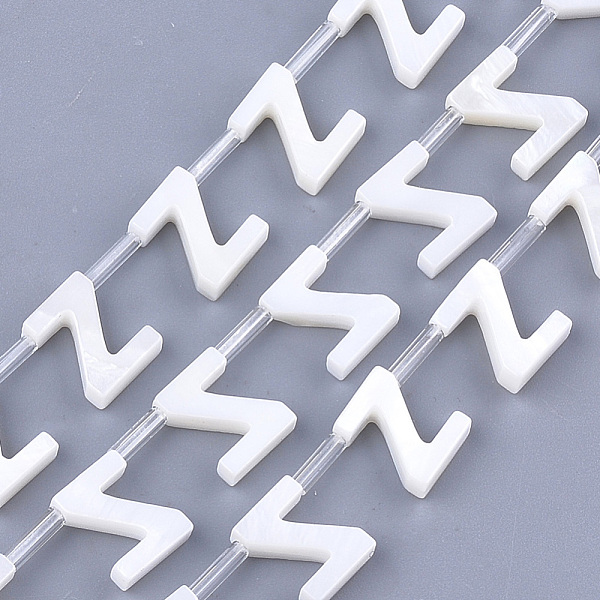 PandaHall Freshwater Shell Beads, Top Drilled Beads, Letter.Z, 10x8x3mm, Hole: 0.8mm Freshwater Shell Letter
PandaHall Freshwater Shell Beads, Top Drilled Beads, Letter.Z, 10x8x3mm, Hole: 0.8mm Freshwater Shell Letter