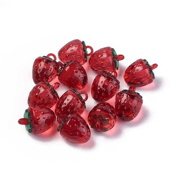 PandaHall Transparent Korea Acrylic Pendants, Strawberry, Red, 18.8x13.5x13.5mm, Hole: 3mm Acrylic Fruit Red
PandaHall Transparent Korea Acrylic Pendants, Strawberry, Red, 18.8x13.5x13.5mm, Hole: 3mm Acrylic Fruit Red