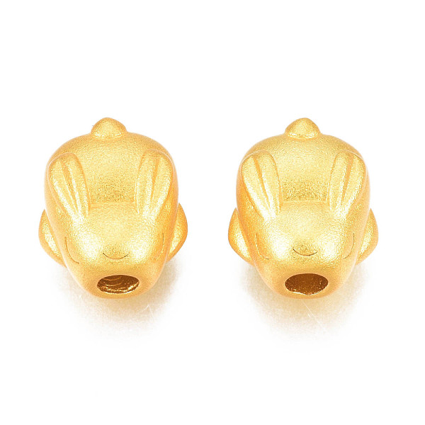 PandaHall Brass Beads, Rabbit, Cadmium Free & Nickel Free & Lead Free, Golden, 11x10x7mm, Hole: 2.5mm Brass Rabbit
PandaHall Brass Beads, Rabbit, Cadmium Free & Nickel Free & Lead Free, Golden, 11x10x7mm, Hole: 2.5mm Brass Rabbit