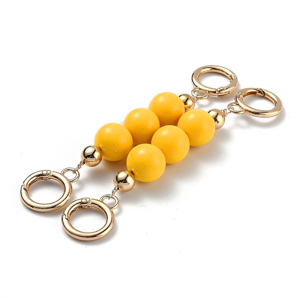 PandaHall Bag Extender Chain, with ABS Plastic Beads and Light Gold Alloy Spring Gate Rings, for Bag Strap Extender Replacement, Gold...
PandaHall Bag Extender Chain, with ABS Plastic Beads and Light Gold Alloy Spring Gate Rings, for Bag Strap Extender Replacement, Gold...