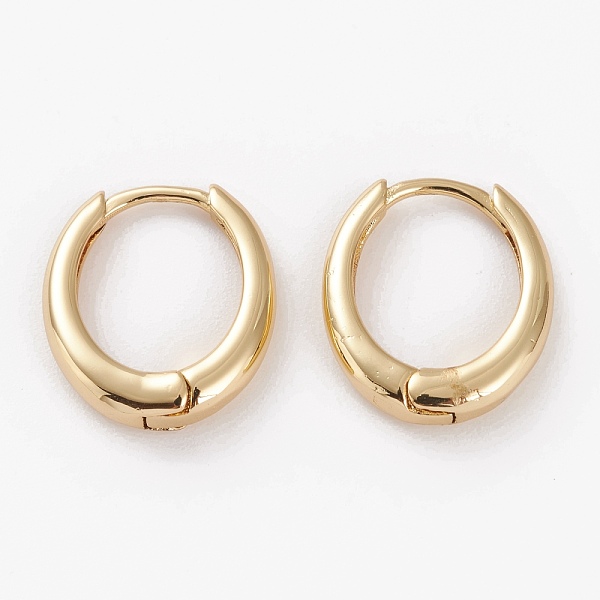 PandaHall Brass Huggie Hoop Earrings, Long-Lasting Plated, Oval, Golden, 17x15x4mm, Pin: 1mm Brass Oval
PandaHall Brass Huggie Hoop Earrings, Long-Lasting Plated, Oval, Golden, 17x15x4mm, Pin: 1mm Brass Oval