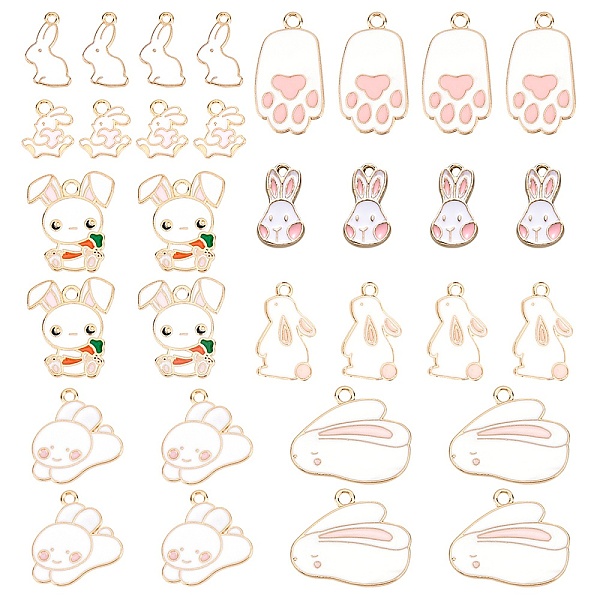 PandaHall 32Pcs 8 Style Alloy Enamel Pendants, Rabbit, White, 4pcs/style Alloy+Enamel Rabbit White
PandaHall 32Pcs 8 Style Alloy Enamel Pendants, Rabbit, White, 4pcs/style Alloy+Enamel Rabbit White