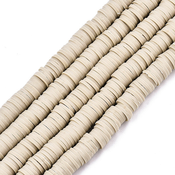 PandaHall 10 Strands Handmade Polymer Clay Beads Strands, for DIY Jewelry Crafts Supplies, Heishi Beads, Disc/Flat Round, Tan, 6x0.5~1mm..., Orange
PandaHall 10 Strands Handmade Polymer Clay Beads Strands, for DIY Jewelry Crafts Supplies, Heishi Beads, Disc/Flat Round, Tan, 6x0.5~1mm..., Orange