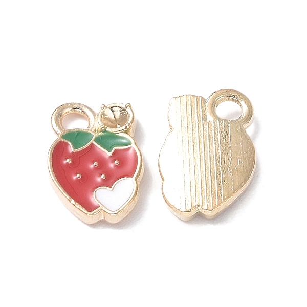 PandaHall Alloy Enamel Charms, Lead Free & Cadmium Free, Light Gold, Strawberry Charm, Red, 13.5x9x2.5mm, Hole: 2mm Alloy+Enamel Strawberry...
PandaHall Alloy Enamel Charms, Lead Free & Cadmium Free, Light Gold, Strawberry Charm, Red, 13.5x9x2.5mm, Hole: 2mm Alloy+Enamel Strawberry...