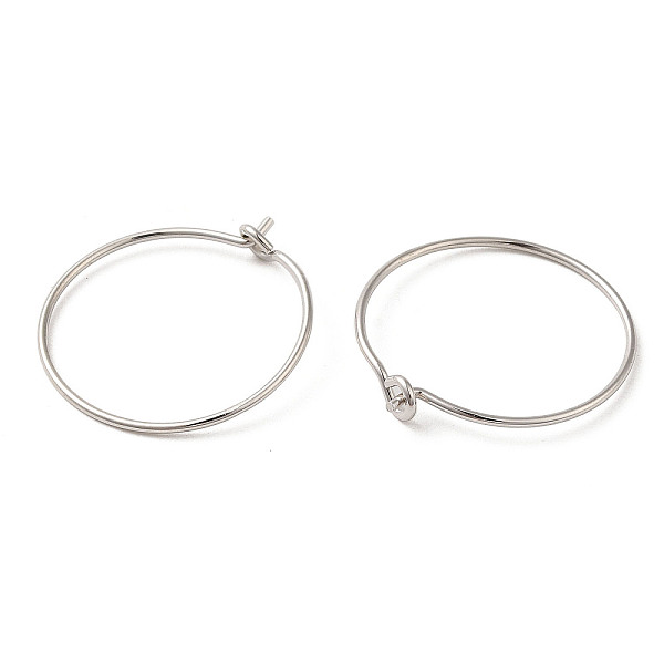 PandaHall Rhodium Plated 925 Sterling Silver Hoop Earring Findings, Wire Beading Hoop, Wine Glass Charm Rings, with S925 Stamp, Real...
PandaHall Rhodium Plated 925 Sterling Silver Hoop Earring Findings, Wire Beading Hoop, Wine Glass Charm Rings, with S925 Stamp, Real...