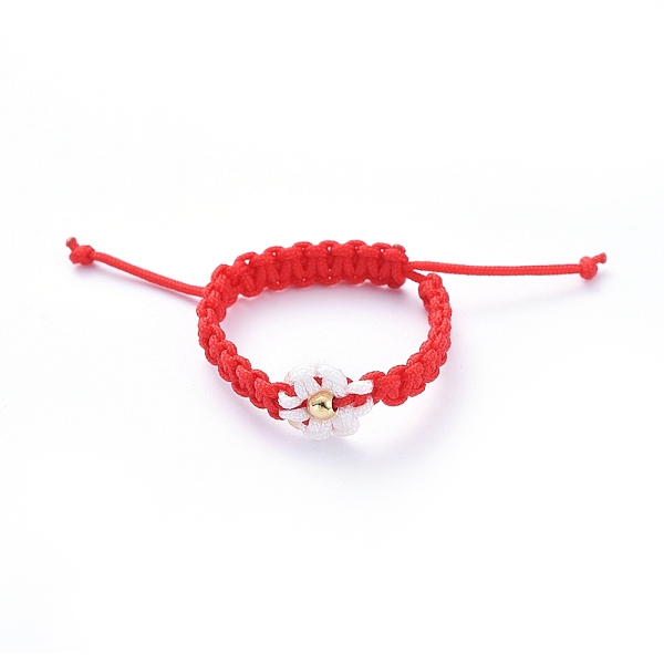 PandaHall Adjustable Nylon Cord Braided Bead Rings, with Brass Round Beads, Red, 20~28mm Nylon Red
PandaHall Adjustable Nylon Cord Braided Bead Rings, with Brass Round Beads, Red, 20~28mm Nylon Red