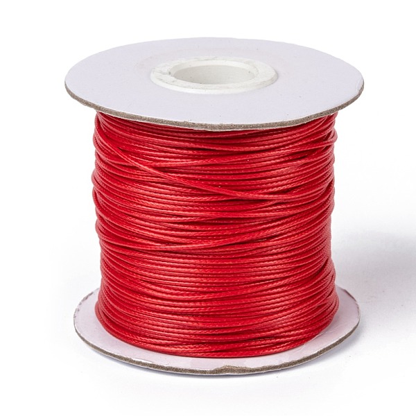 PandaHall Korean Waxed Polyester Cord, Crimson, 1mm, about 85yards/roll Waxed Polyester Cord Round Pink
PandaHall Korean Waxed Polyester Cord, Crimson, 1mm, about 85yards/roll Waxed Polyester Cord Round Pink