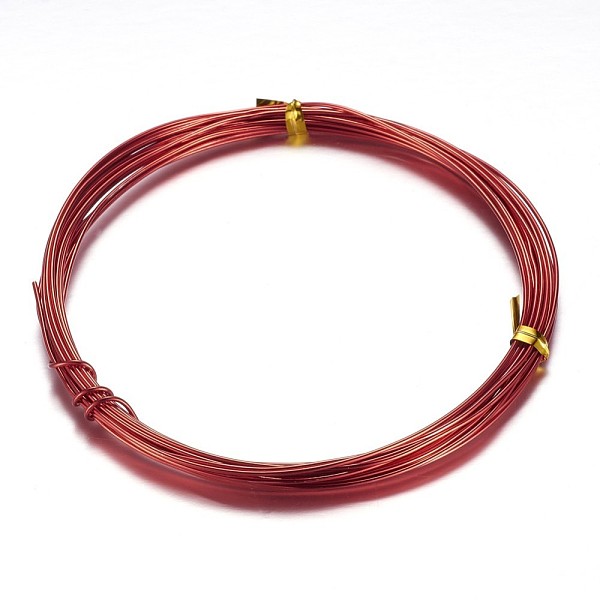 PandaHall Round Aluminum Craft Wire, for DIY Arts and Craft Projects, Red, 12 Gauge, 2mm, 5m/roll(16.4 Feet/roll) Aluminum Round Red
PandaHall Round Aluminum Craft Wire, for DIY Arts and Craft Projects, Red, 12 Gauge, 2mm, 5m/roll(16.4 Feet/roll) Aluminum Round Red