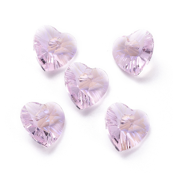 PandaHall Glass Rhinestone Charms, Faceted, Heart, Light Rose, 10x10x5mm, Hole: 1mm Glass Heart Pink
PandaHall Glass Rhinestone Charms, Faceted, Heart, Light Rose, 10x10x5mm, Hole: 1mm Glass Heart Pink