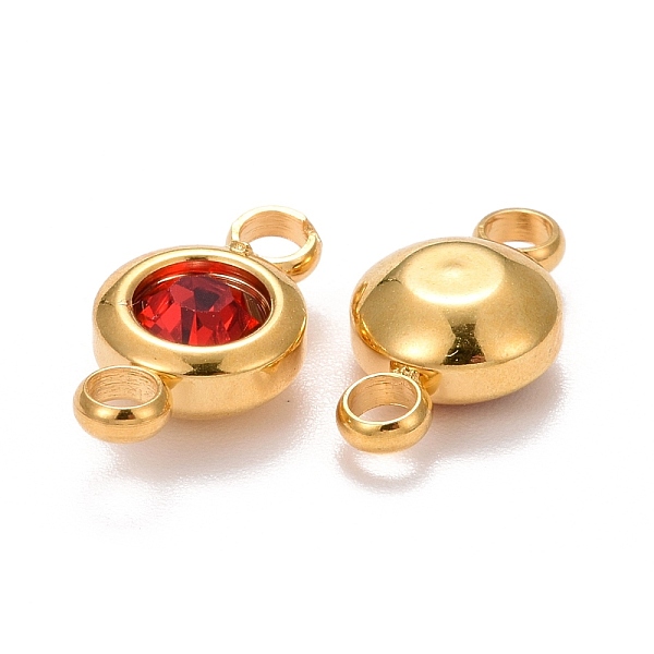PandaHall 304 Stainless Steel Rhinestone Links connectors, Flat Round, Golden, Light Siam, 12x6.5x4mm, Hole: 2mm 304 Stainless Steel Flat..., Red
PandaHall 304 Stainless Steel Rhinestone Links connectors, Flat Round, Golden, Light Siam, 12x6.5x4mm, Hole: 2mm 304 Stainless Steel Flat..., Red