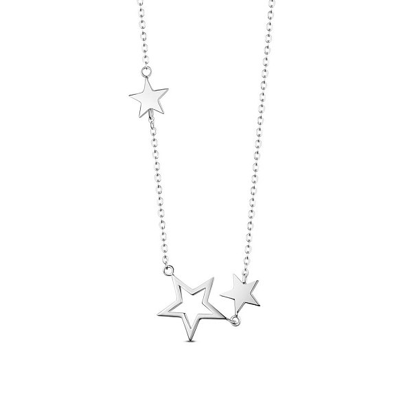PandaHall SHEGRACE Rhodium Plated 925 Sterling Silver Pendant Necklace, with S925 Stamp, Star, Platinum, 15.75 inch(40cm) Sterling Silver
PandaHall SHEGRACE Rhodium Plated 925 Sterling Silver Pendant Necklace, with S925 Stamp, Star, Platinum, 15.75 inch(40cm) Sterling Silver
