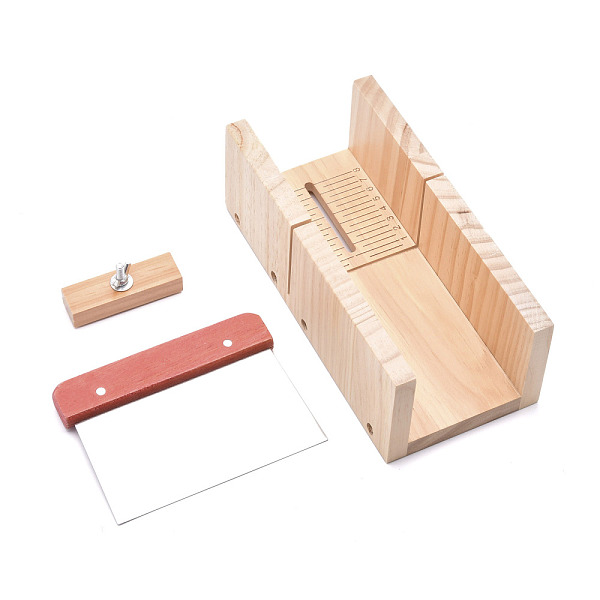 PandaHall Bamboo Loaf Soap Cutter Tool Sets, Rectangular Soap Mold with Wood Box, Stainless Steel Straight Cutter, for Handmade Soap Making..., Orange
PandaHall Bamboo Loaf Soap Cutter Tool Sets, Rectangular Soap Mold with Wood Box, Stainless Steel Straight Cutter, for Handmade Soap Making..., Orange