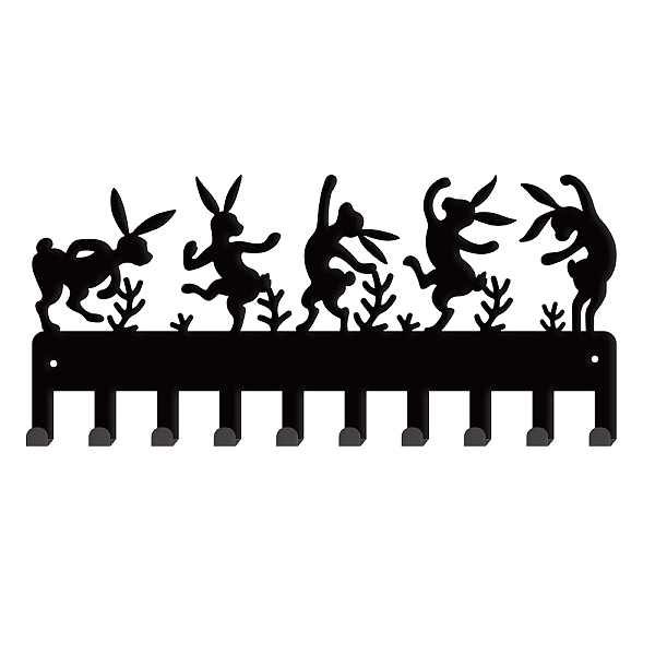 PandaHall SUPERDANT Rabbit Key Holder Wall Mounted Bunny Animal Key Hooks for Wall Decorative 10 Hooks Black Metal Key Organizer Rack...
PandaHall SUPERDANT Rabbit Key Holder Wall Mounted Bunny Animal Key Hooks for Wall Decorative 10 Hooks Black Metal Key Organizer Rack...