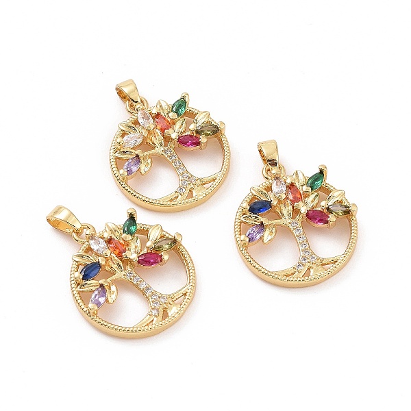 PandaHall Brass Micro Pave Cubic Zirconia Pendants, Flat Round with Tree Charms, Golden, 21x18x3mm, Hole: 4x2.5mm Brass+Cubic Zirconia Flat...
PandaHall Brass Micro Pave Cubic Zirconia Pendants, Flat Round with Tree Charms, Golden, 21x18x3mm, Hole: 4x2.5mm Brass+Cubic Zirconia Flat...