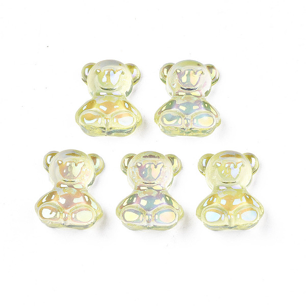 PandaHall Transparent Acrylic Cabochons, Rainbow Color Plated, Bear, Champagne Yellow, 21x17.5x9mm Acrylic Bear
PandaHall Transparent Acrylic Cabochons, Rainbow Color Plated, Bear, Champagne Yellow, 21x17.5x9mm Acrylic Bear