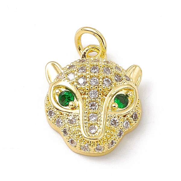 PandaHall Brass Micro Pave Cubic Zirconia Pendants, Leopard/Cheetah Head Charm, Golden, 15.5x12.5x5mm, Hole: 3mm Brass+Cubic Zirconia..., Clear
PandaHall Brass Micro Pave Cubic Zirconia Pendants, Leopard/Cheetah Head Charm, Golden, 15.5x12.5x5mm, Hole: 3mm Brass+Cubic Zirconia..., Clear